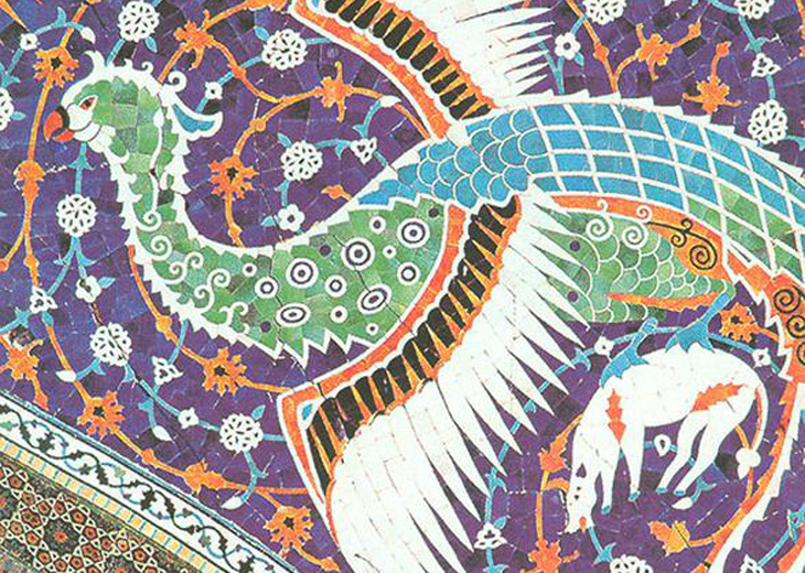 نقش نمادین طاووس در هنرهای تزیینی ایران